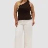 Fayt Tops | XANTIA KNIT TOP CHOCOLATE