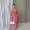 Fayt Dresses | Dresses | YARA DRESS RED GINGHAM