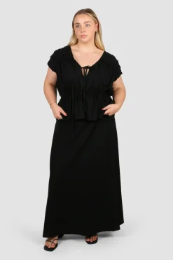 Fayt Tops | Sets | ZADIE TOP BLACK
