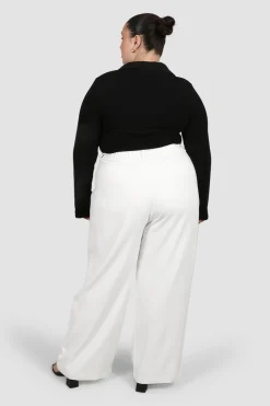 Fayt Tops | Jackets, Knits & Coats | ZITA RIB TOP BLACK