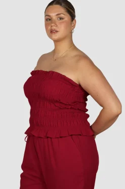 Fayt Tops | Sets | ZUBI TOP RED