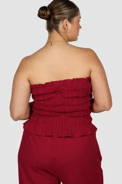 Fayt Tops | Sets | ZUBI TOP RED