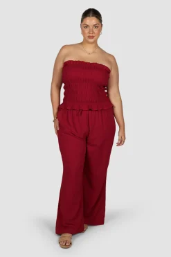 Fayt Tops | Sets | ZUBI TOP RED