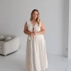 Fayt Skirts | Sets | ZYLA TIERED MAXI SKIRT NEUTRAL